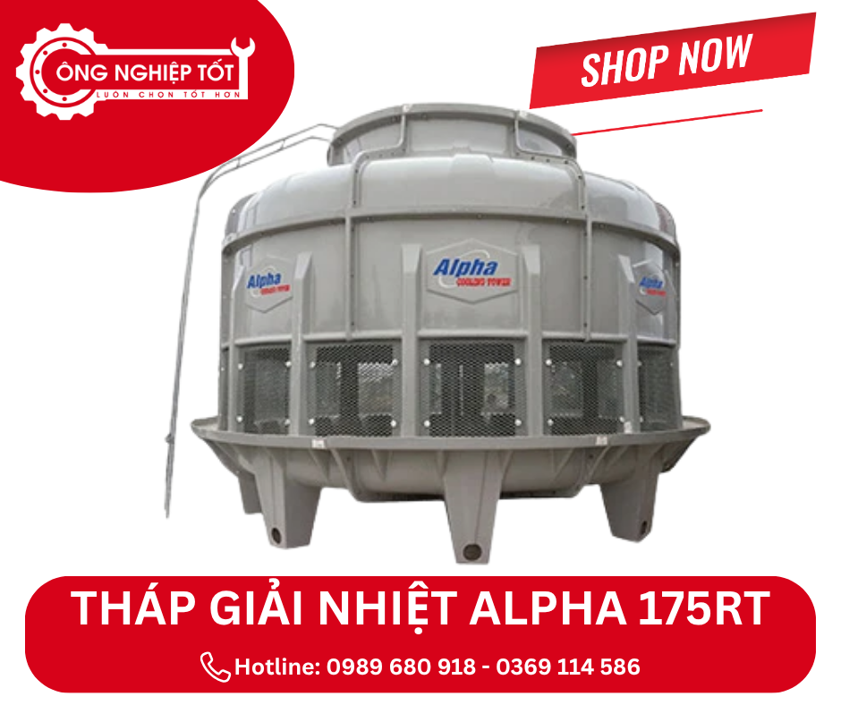 Địa chỉ mua tháp giải nhiệt Alpha 175RT chính hãng, giá tốt